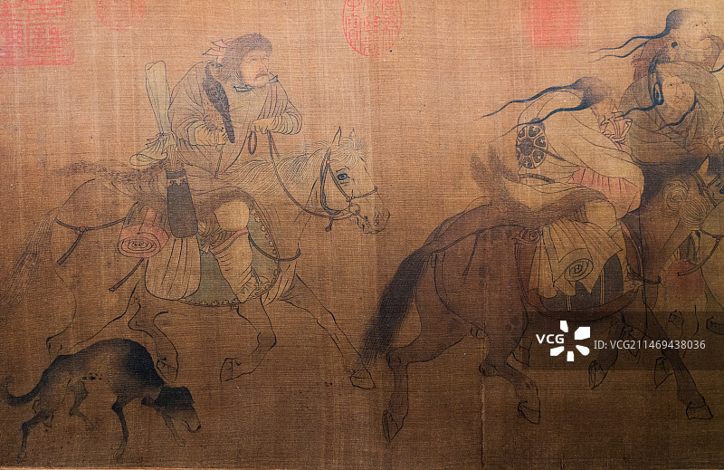 吉林博物馆-文姬归汉图图片素材