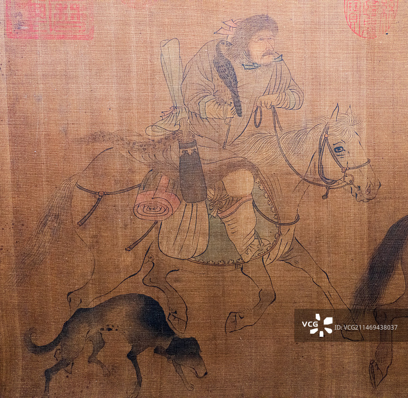 吉林博物馆-文姬归汉图图片素材