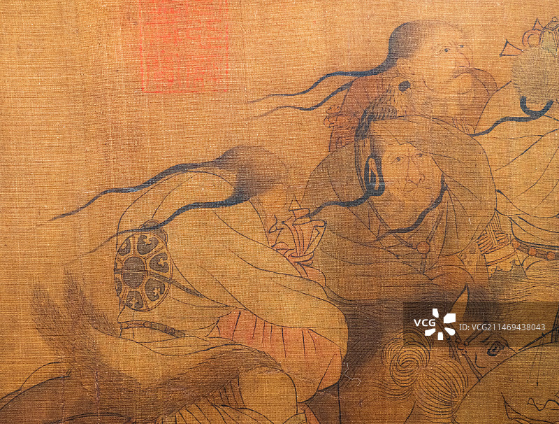 吉林博物馆-文姬归汉图图片素材