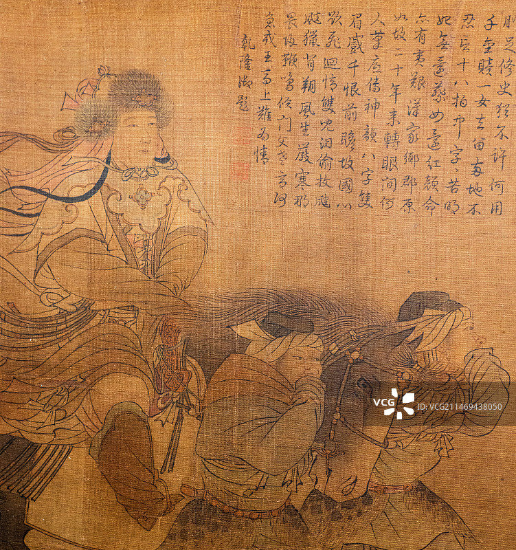 吉林博物馆-文姬归汉图图片素材