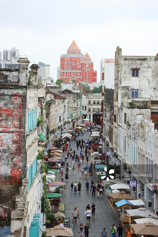 海口龙华区中山路图片素材