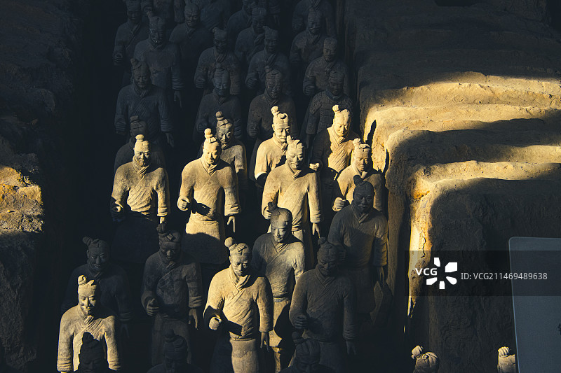 西安 兵马俑图片素材