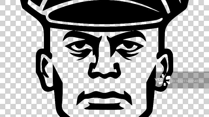 军事极简扁平风格标志图片素材