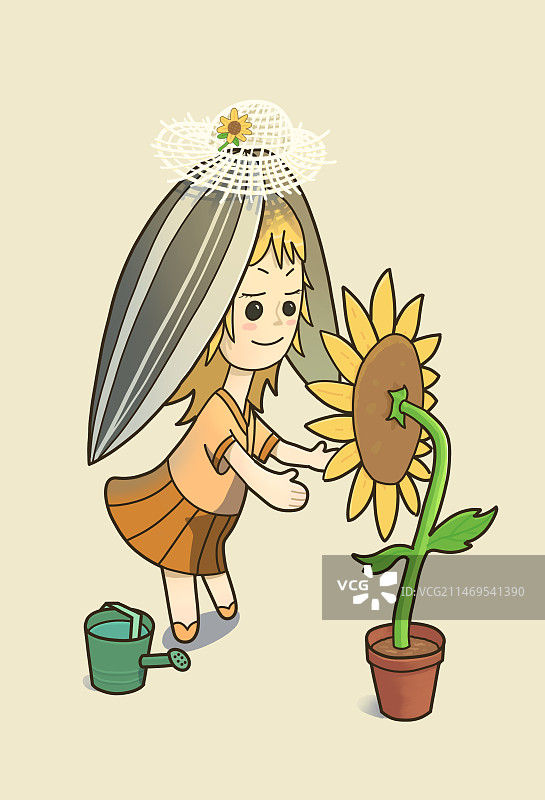 瓜子和向日葵图片素材