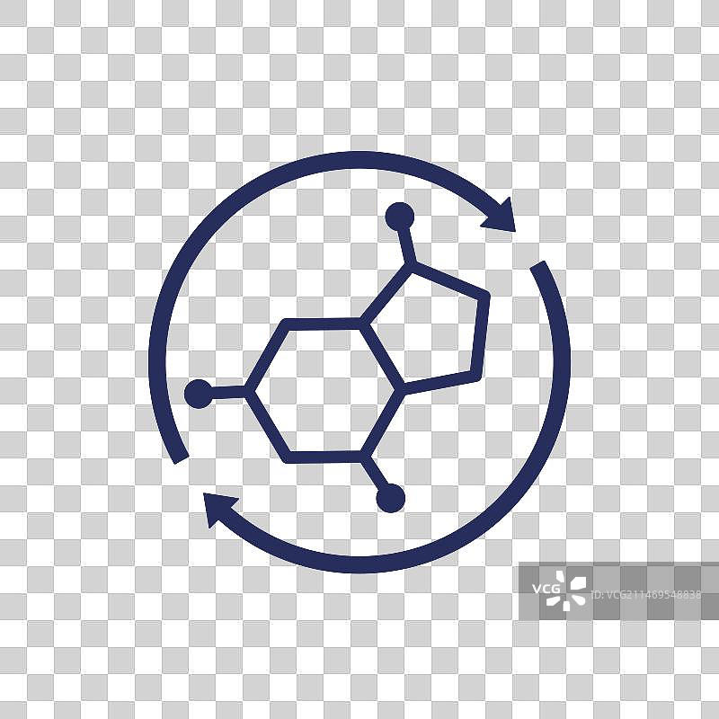 激素替代疗法图标图片素材