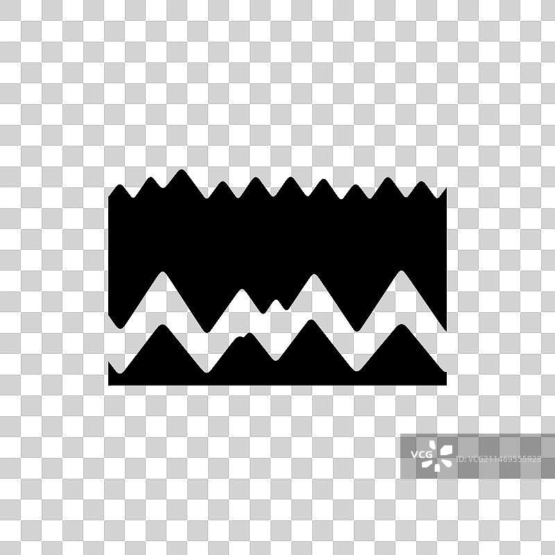 里氏震级图标（简约风格）图片素材