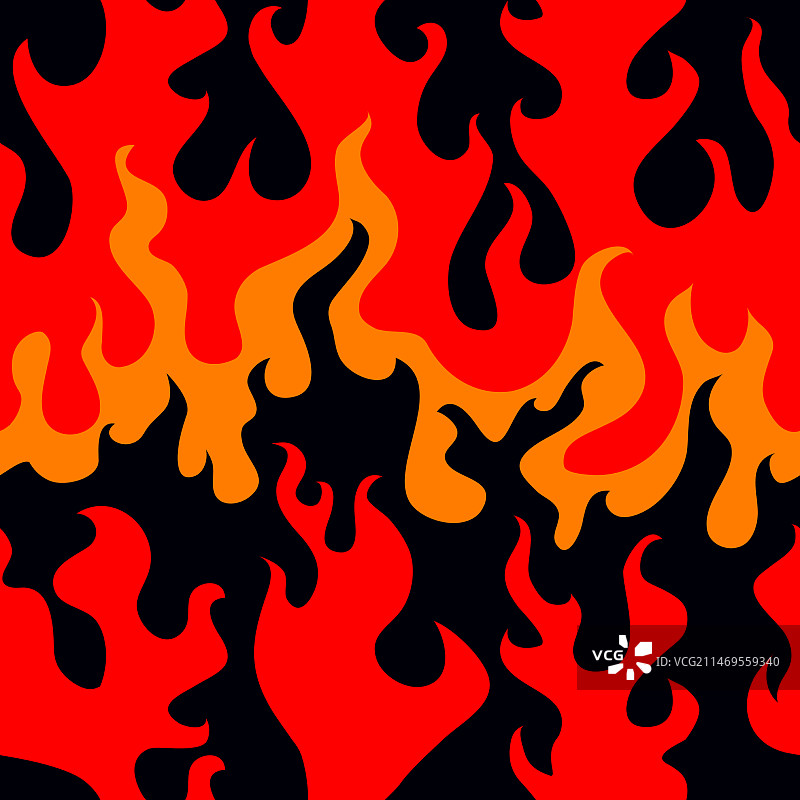 抽象火焰无缝图案图片素材