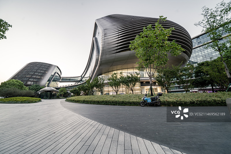 上海凌空SOHO广场建筑外观设计图片素材