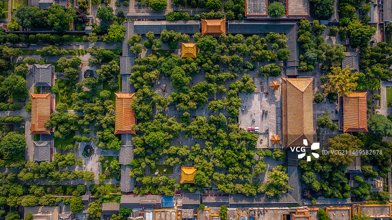 山东泰安泰山岱庙图片素材
