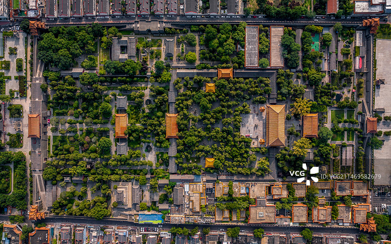 山东泰安泰山岱庙图片素材