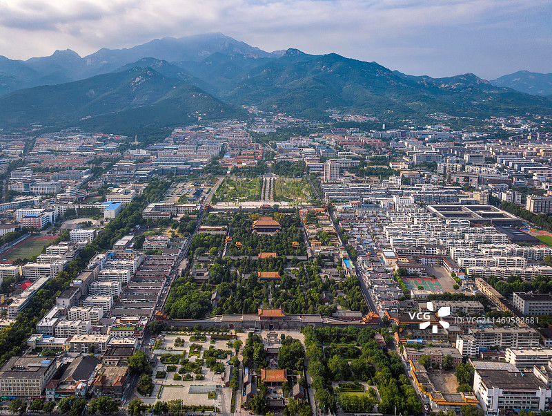 山东泰安泰山岱庙图片素材