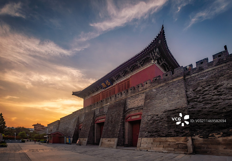 山东泰安泰山岱庙图片素材