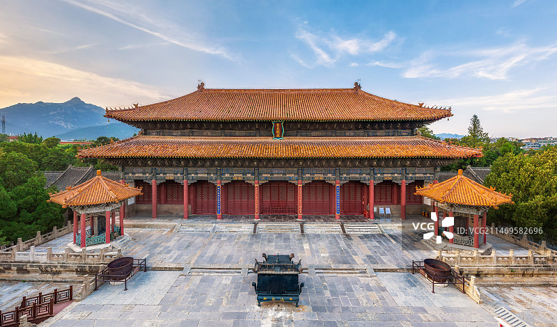 山东泰安泰山岱庙图片素材