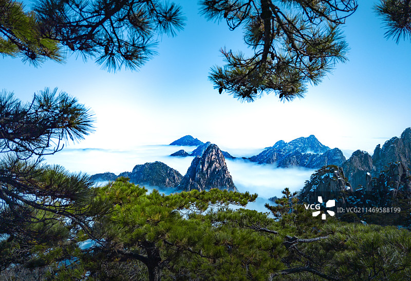 黄山云海图片素材