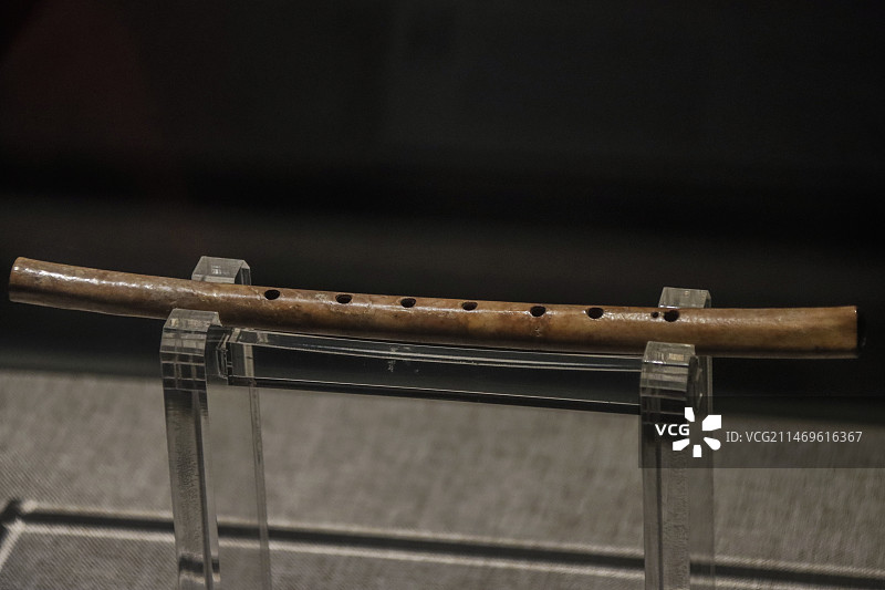 文物贾湖骨笛图片素材