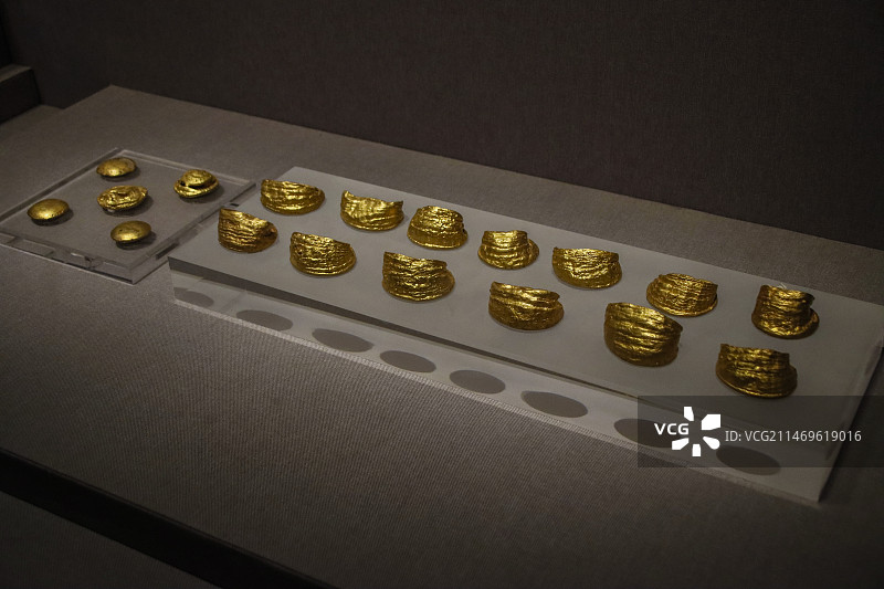 文物马蹄金图片素材