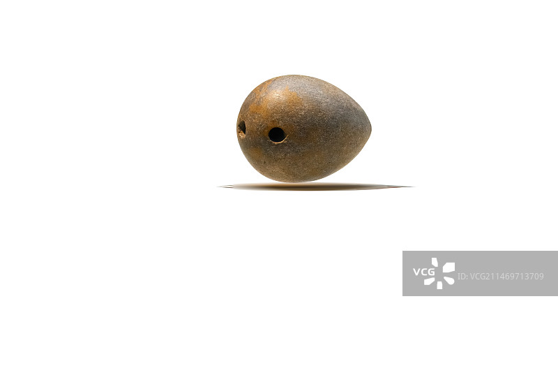 安阳博物馆，中国古代乐器，商朝，埙图片素材