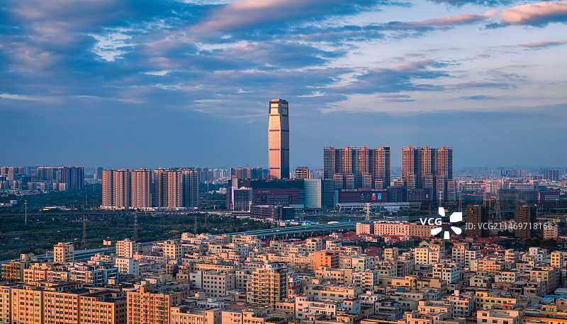 中山市古镇利和广场城市地标建筑图片素材