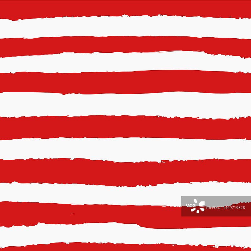 带图案的手绘红色条纹图片素材