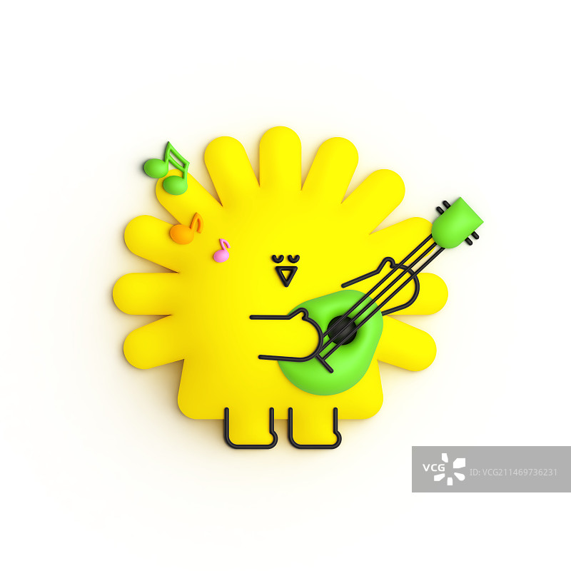 插画：人物、教育、小学教育、音乐课图片素材