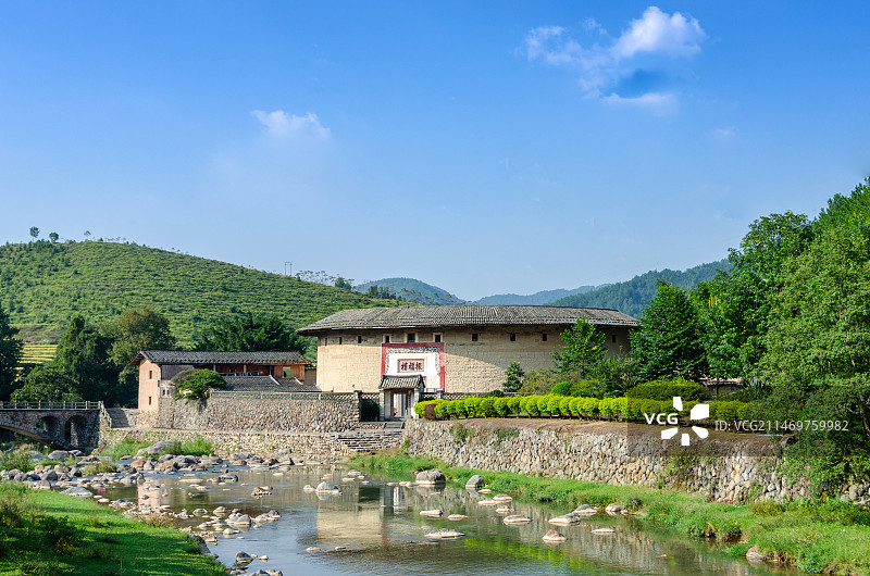 福建土楼振福楼图片素材