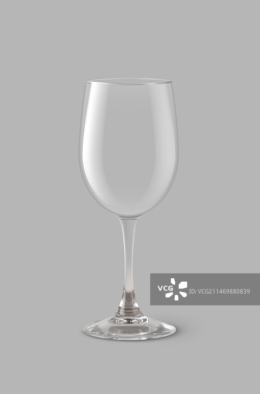 孤立的葡萄酒杯图片素材