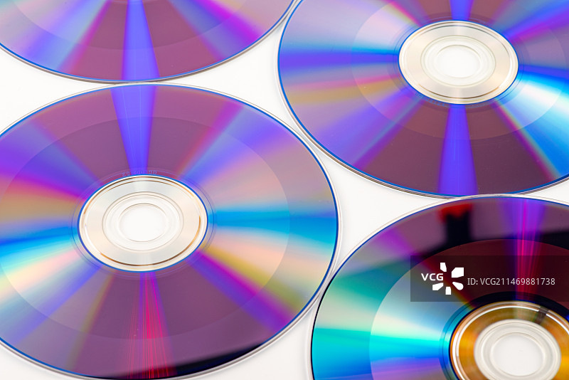 CD，DVD，光盘，光碟表面特写图片素材