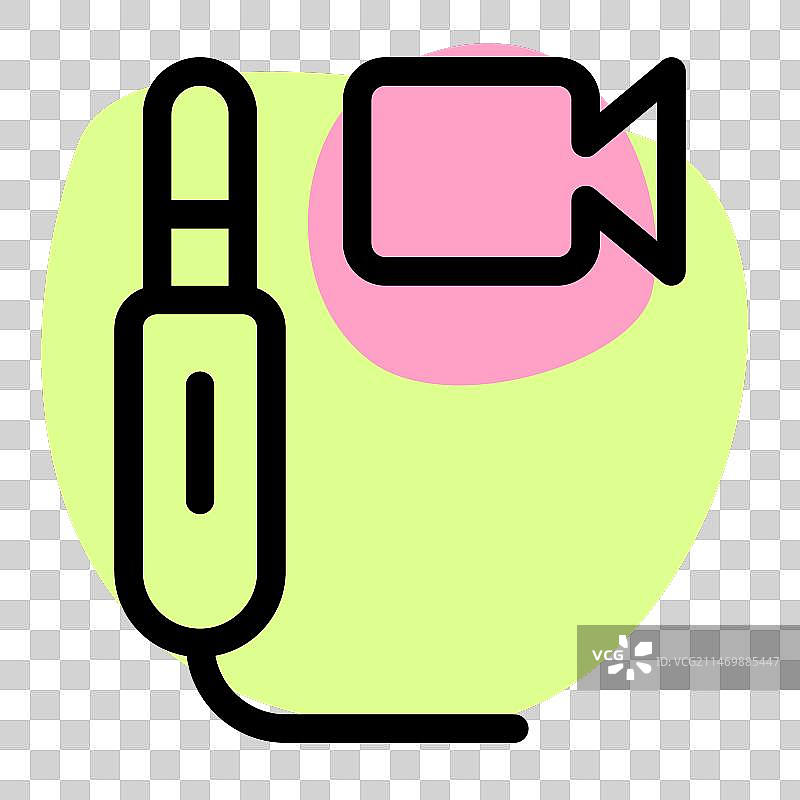 通过音频插孔增强视频体验图片素材