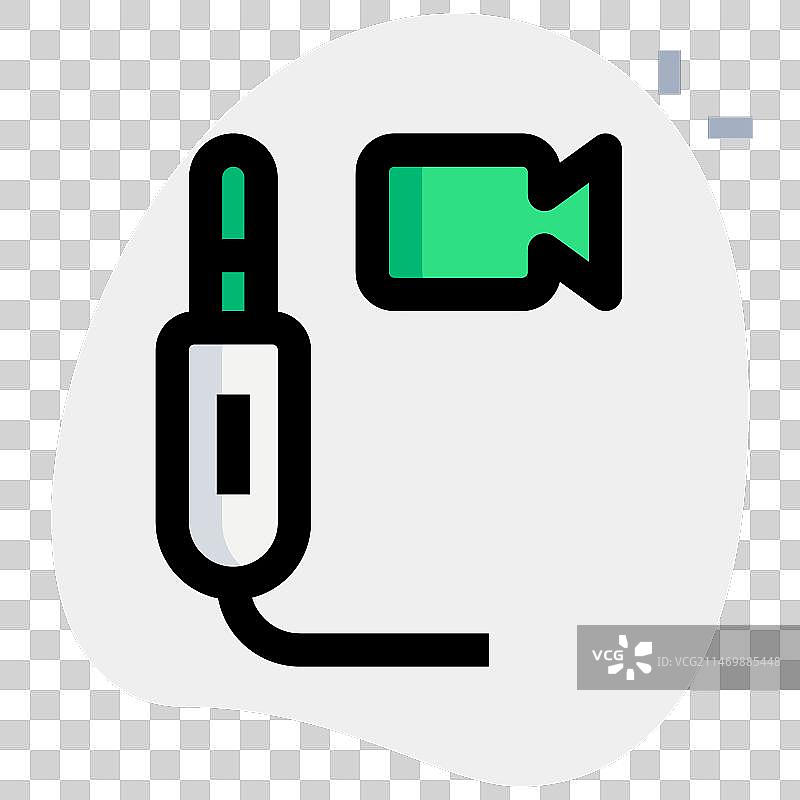 通过音频插孔增强视频体验图片素材