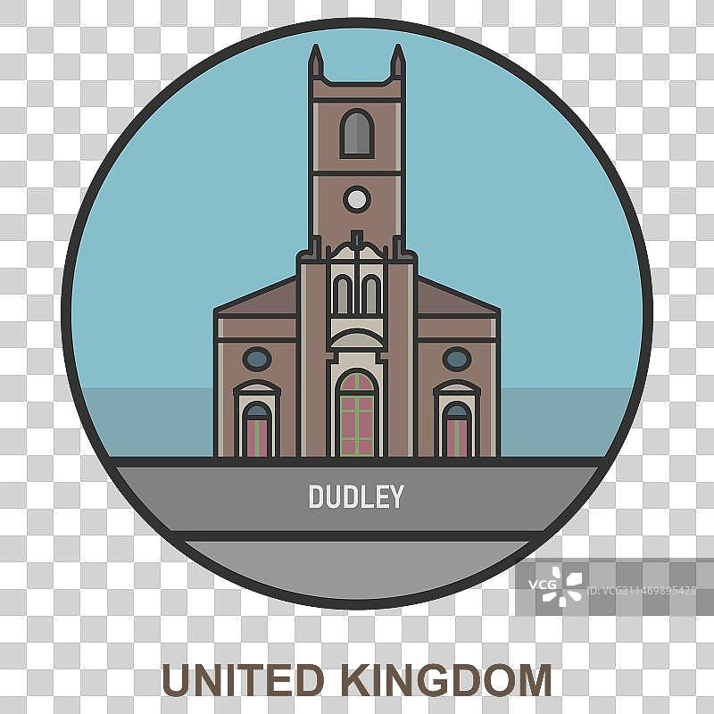 英国达德利城镇图片素材