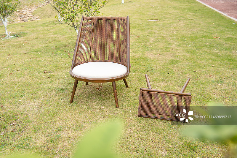 休闲椅子实景图片素材