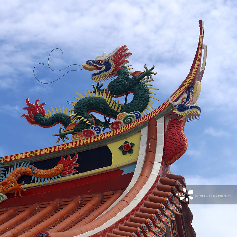 龙元素建筑图片素材