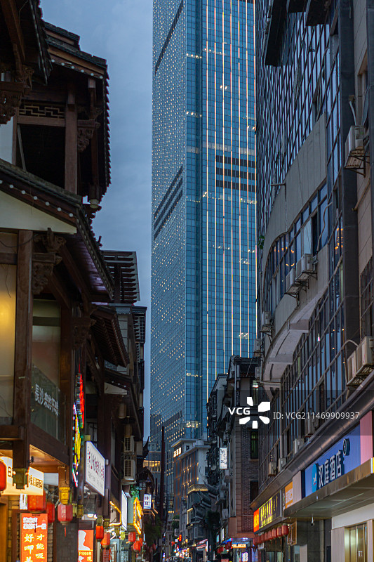 长沙解放西图片素材