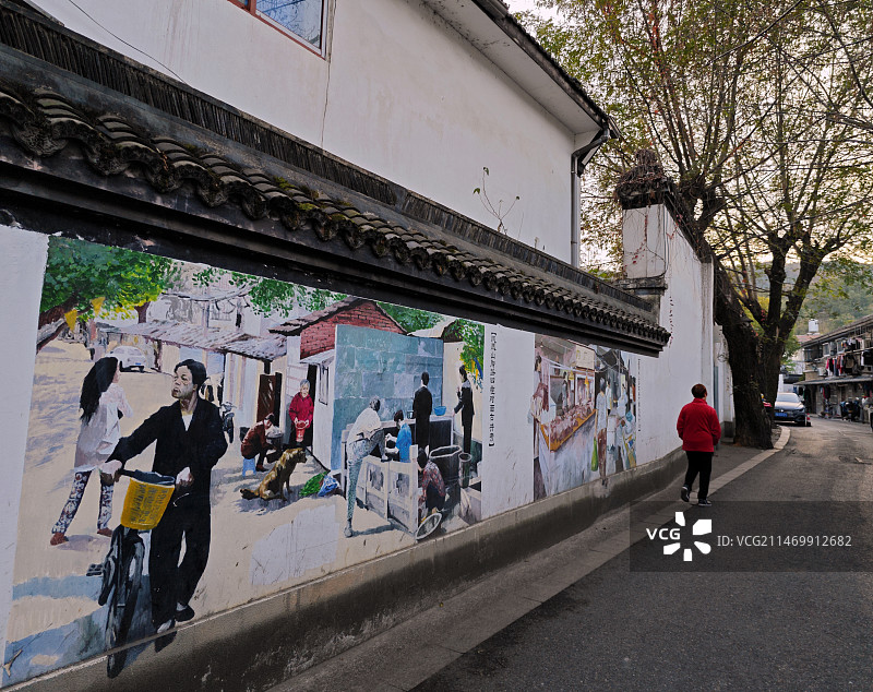 杭州馒头山社区图片素材