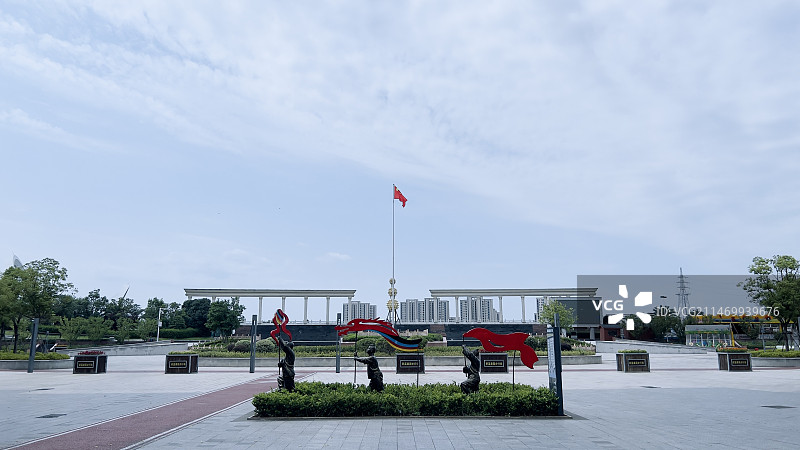 安义江西省南昌市安义县步行街图片素材