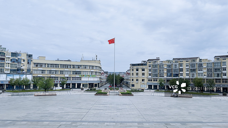 安义江西省南昌市安义县步行街图片素材