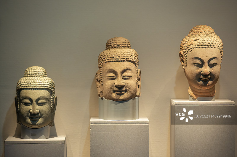 成都万佛寺石刻馆图片素材