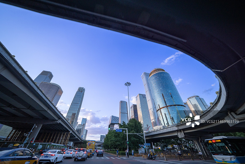 北京国贸CBD商圈图片素材