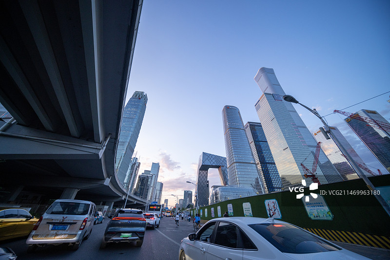 北京国贸CBD商圈图片素材