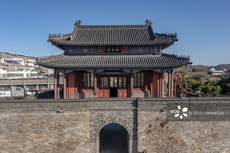 连云港海州区钟鼓楼城门图片素材