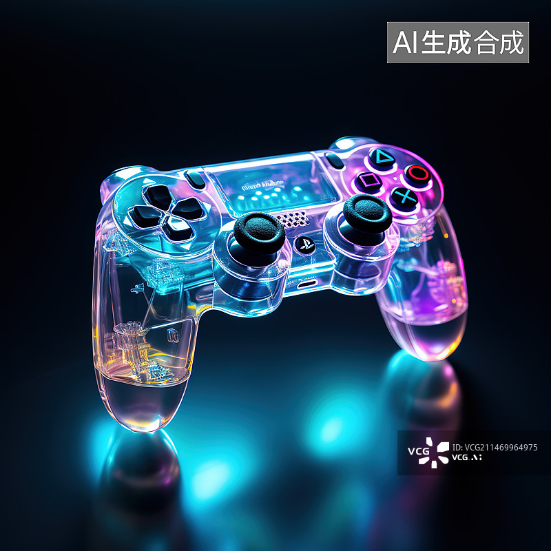 【AI数字艺术】黑色背景下的玩具特写镜头图片素材