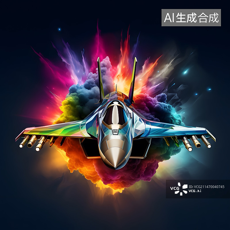 【AI数字艺术】星际斗士图片素材