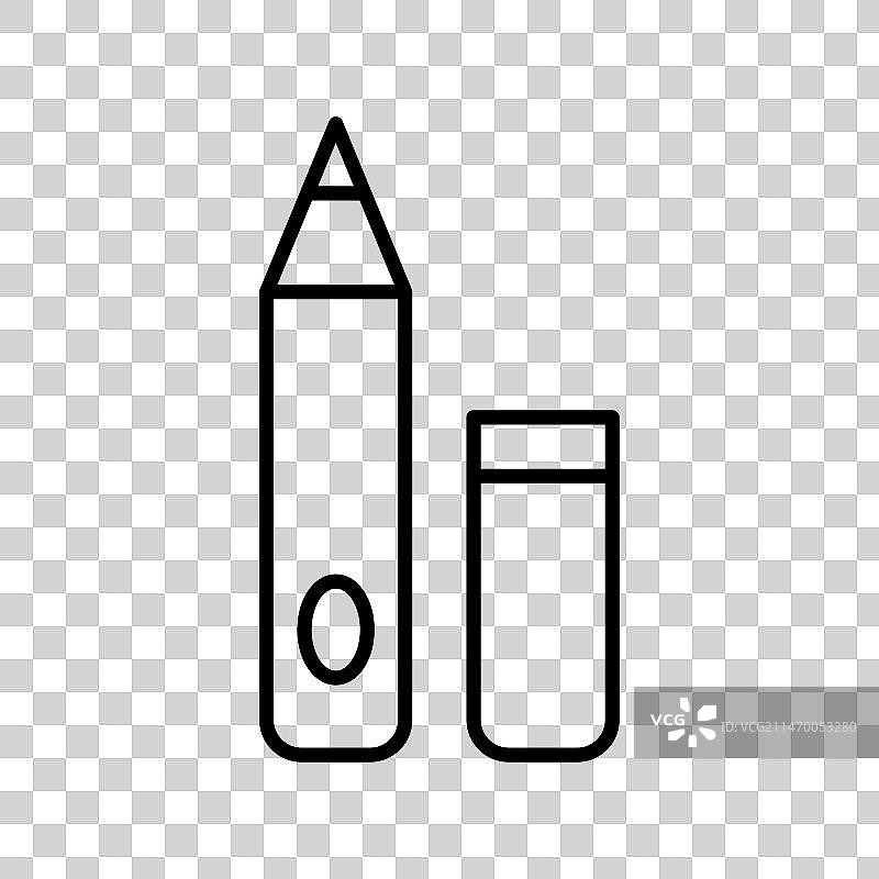 唇线笔图标图片素材