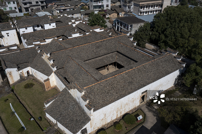 浙江丽水松阳黄家大院图片素材