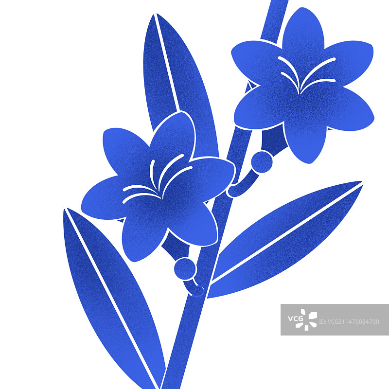 二十四节气对应花卉邮票模板图片素材