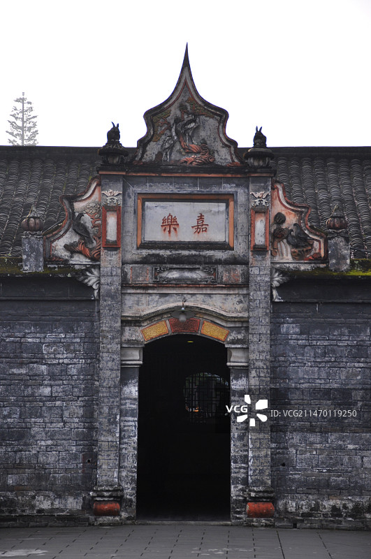 成都刘氏庄园博物馆 安仁古镇刘文彩庄园图片素材