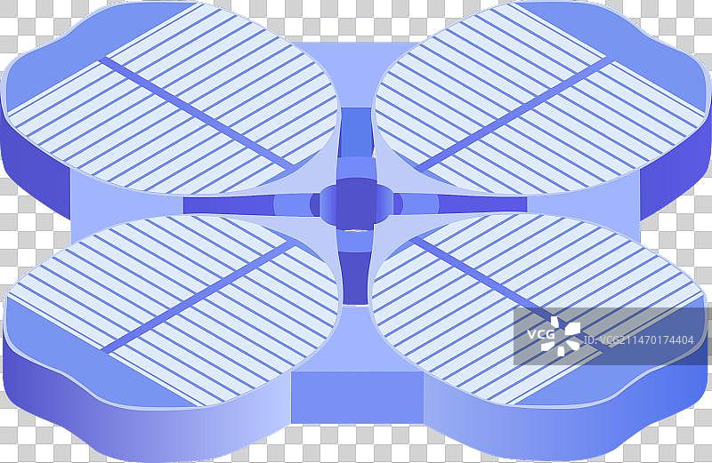 等距2.5D上海地标建筑国家会展中心图片素材