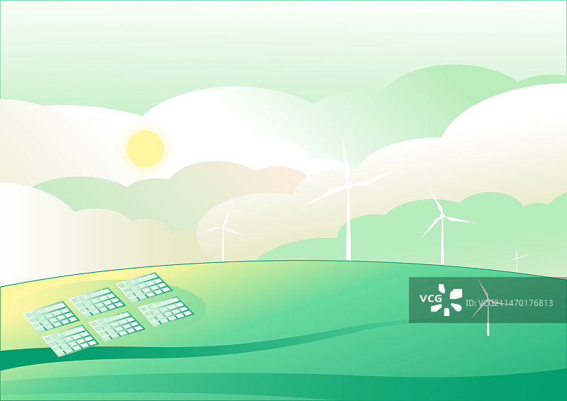 发电场图片素材