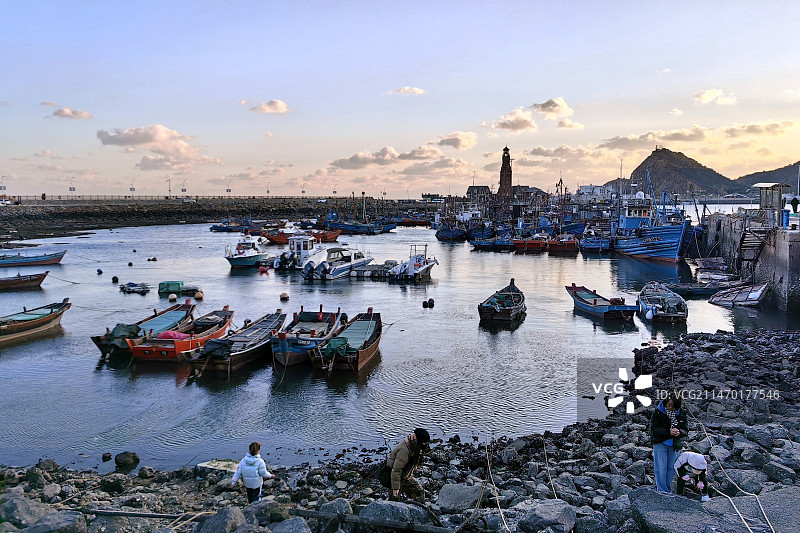 大连渔人码头图片素材