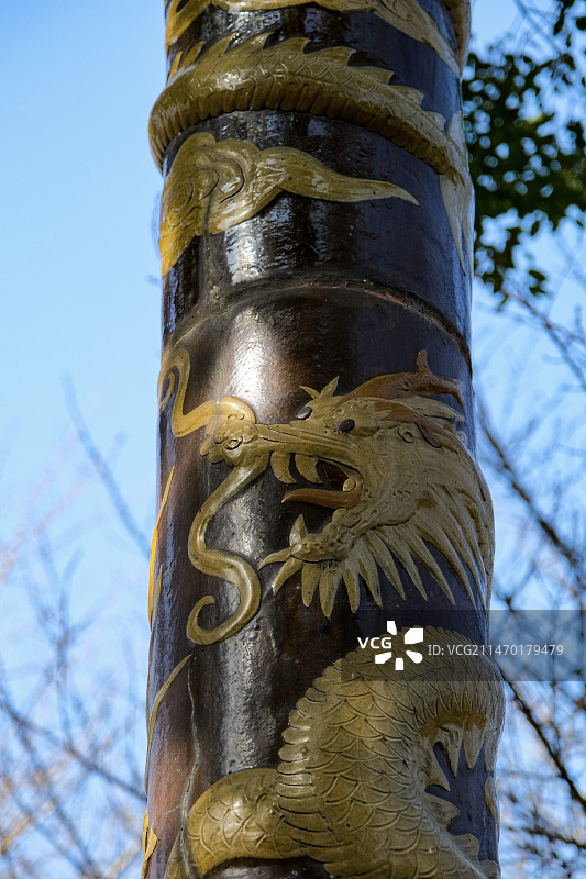 龙元素建筑图片素材